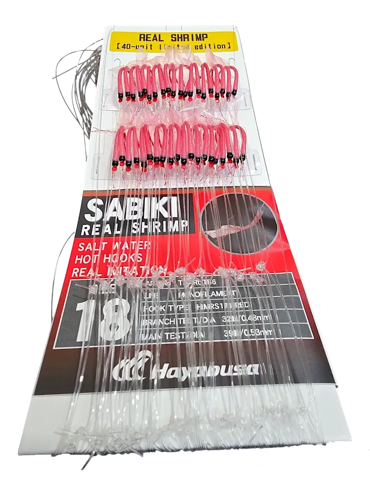 Hayabusa - Real Shrimp Limited Edition Sabiki