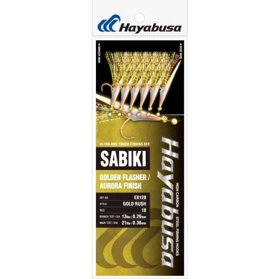 Hayabusa - Gold Flasher Sabiki EX128