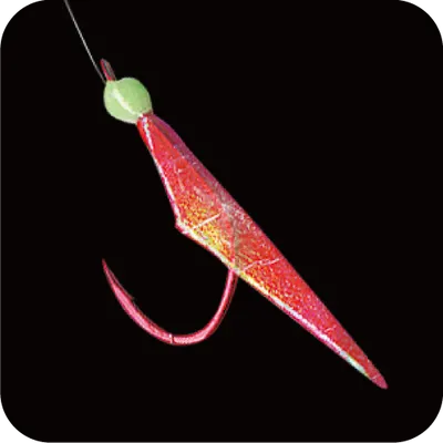 Hayabusa - EX030 Hage Red Fish Skin Sabiki view 2