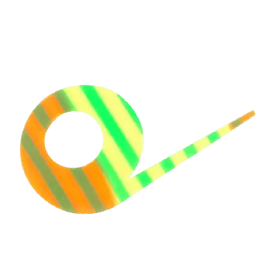 Hayabusa - Free Slide Necktie Spiral Curly Short view 9