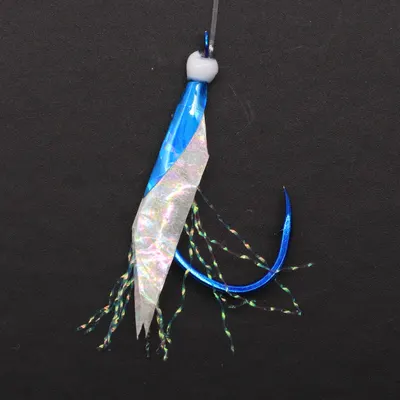 Hayabusa – Blue Runner Sabiki (Flash Blue Hage-Aurora, 3 Hooks) view 2