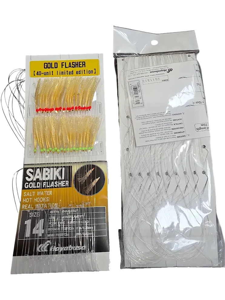 Hayabusa - Gold Flasher Limited Edition Sabiki
