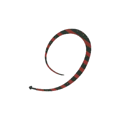 Hayabusa - Free Slide Necktie Bulky Curly Single view 8