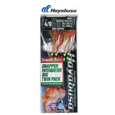 Hayabusa - Snapper Paternoster Rig (Twin Pack)